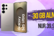 Samsung Galaxy S25 Ultra für einmalig 249.95 Euro mit 30GB Allnet Flat und 120 Euro Cashback nur 39.95 Euro monatlich – MagentaEINS möglich