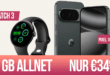 Google Pixel 10 Pro XL & Pixel Watch 3 für einmalig 49 Euro mit 30GB Allnet Flat und 100 Euro Wechselbonus nur 34.99 Euro monatlich