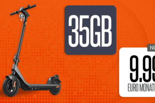 NIU KQi2 Pro E-Scooter mit 35GB Allnet Flat nur 9.99 Euro monatlich