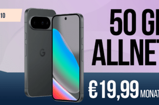 Google Pixel 10 256GB mit Gutscheincode für einmalig 99.95 Euro mit 50GB Allnet Flat nur 19.99 Euro monatlich