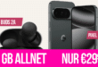 Google Pixel 10 Pro & Pixel Buds 2A für einmalig 29 Euro mit 20GB Allnet Flat (+8GB extra SIM) nur 29.98 Euro monatlich