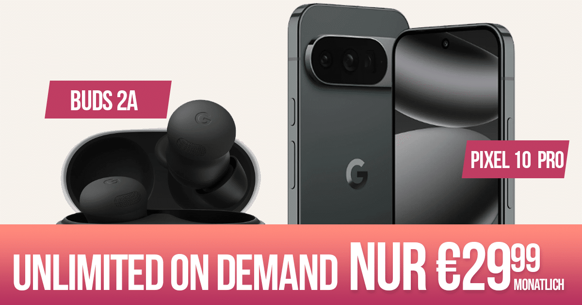 Google Pixel 10 Pro & Pixel Buds 2A & Google Pixelsnap für einmalig 279 ...