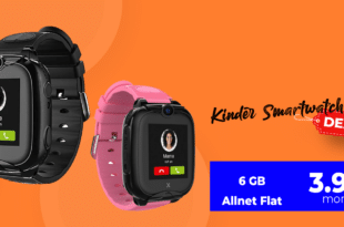 Xplora XGO2 Kinder Smartwatch/Kinderuhr mit 6GB Allnet Flat nur 3.99 Euro monatlich