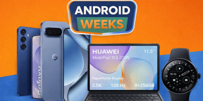 MediaMarkt Android Weeks 2026: Pixel, Galaxy, Tablets & Watches stark reduziert