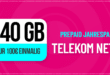 Prepaid Jahrespaket im Telekom Netz - 240GB Allnet Flat nur einmalig 100 Euro
