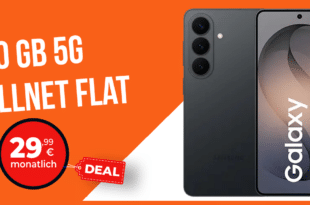 Samsung Galaxy S26 mit Vertrag - 512GB für einmalig 120 Euro mit 40GB Allnet Flat nur 29.99 Euro monatlich - kein Anschlusspreis