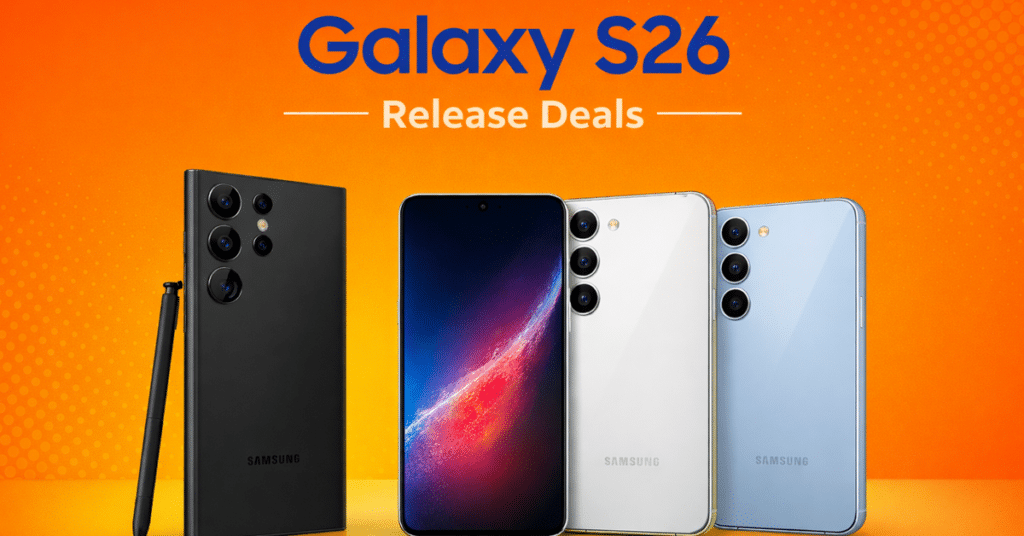 Galaxy S26 Ultra mit Vertrag, Galaxy S26 mit Vertrag & Galaxy S26 Plus mit Vertrag – Release-Deals 2026
