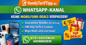 HandyTarifTipp.de WhatsApp-Kanal: Keine Mobilfunk-Deals mehr verpassen!