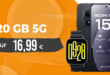 Xiaomi Redmi Note 15 Pro 5G 256GB & Watch 5 Active mit 20 GB Allnet Flat nur 16.99 Euro monatlich