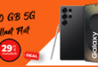 Samsung Galaxy S25 Ultra für einmalig 180 Euro mit 50GB Allnet Flat und 50 Euro Wechselbonus nur 29.99 Euro monatlich