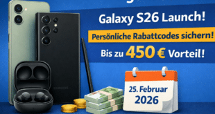 Gomibo Galaxy S26 Launch: Persönliche Rabattcodes sichern – bis zu 450 € Vorteil möglich