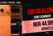 iPhone 17 Pro Max für einmalig 399 Euro mit 100GB Allnet Flat und 200 Euro Cashback nur 44.98 Euro monatlich