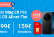 Honor Magic 8 Pro mit Voucher für einmalig 139 Euro mit 45GB Allnet Flat und 100 Euro Wechselbonus und 50 Euro Cashback nur 34.99 Euro monatlich