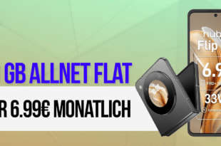 Nubia Flip 5G mit 10GB Allnet Flat nur 6.99 Euro monatlich