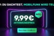 unlimited Allnet Flat bis zu 50 Mbits im Download nur 19.99 Euro monatlich - eSIM only