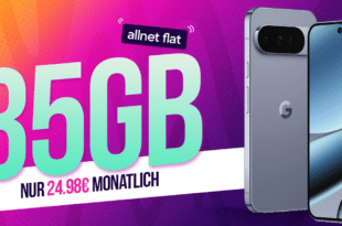 Google Pixel 10 Pro für einmalig 79 Euro mit 35GB Allnet Flat (+10GB extra SIM) nur 24.98 Euro monatlich