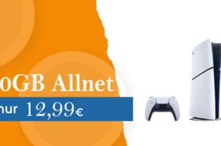 Sony Playstation 5 Slim Digital Edition PS5 für einmalig 29 Euro mit 20GB Allnet Flat nur 12.99 Euro monatlich