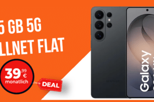 Samsung Galaxy S26 512GB mit Gutscheincode für einmalig 219 Euro mit 65GB Allnet Flat und 100 Euro Wechselbonus nur 39.99 Euro monatlich