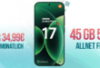 Xiaomi 17 mit Voucher für einmalig 139 Euro mit 45GB Allnet Flat und 100 Euro Wechselbonus nur 34.99 Euro monatlich