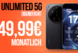 Xiaomi 17 Ultra 1TB für einmalig 250 Euro mit o2 unlimited Allnet Flat nur 49.99 Euro monatlich