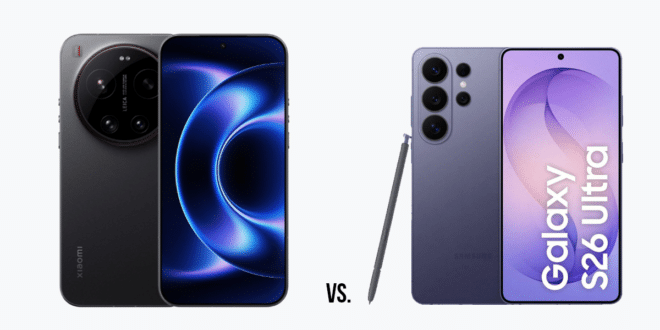 Xiaomi 17 Ultra vs Samsung Galaxy S26 Ultra – Kamera, Akku, AI im großen Vergleich