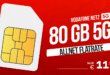 Im Vodafone Netz bis zu 150 Mbit/s und monatlich kündbar – 80GB Allnet Flat nur 11.99 Euro monatlich