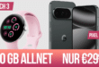 Google Pixel 10 Pro & Pixel Watch 3 für einmalig 89 Euro mit 100GB Allnet Flat nur 29.99 Euro monatlich