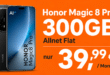 Honor Magic 8 Pro für einmalig 140 Euro mit 300GB Allnet Flat und 100 Euro Wechselbonus nur 39.99 Euro monatlich