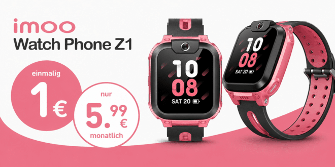 imoo Watch Phone Z1 Kinder Smartwatch nur 5.99 Euro monatlich