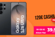 Samsung Galaxy S26 Ultra 512GB für einmalig 89 Euro mit 50GB Allnet Flat und 120€ Cashback und 50 Euro Wechselbonus nur 39.98 Euro monatlich
