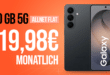 Samsung Galaxy S26 für einmalig 109 Euro (Einsendung Altgerät) mit 20GB Allnet (+10GB extra SIM) nur 19.98 Euro monatlich