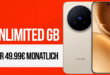 vivo X300 Pro mit Voucher für einmalig 209 Euro mit Vodafone unlimited Allnet Flat und 100 Euro Wechselbonus für 49.99 Euro monatlich