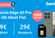 Motorola Edge 60 Pro 512GB für einmalig 29 Euro mit 30GB Allnet Flat und 50 Euro Cashback und 40 Euro Wechselbonus nur 19 Euro monatlich