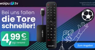 waipu.tv startet Sport-Modus zur WM 2026 – Jahrespaket inklusive Stick nur 4.99€ monatlich