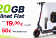 Red Bull E-Scooter + Lautsprecher mit 20GB Allnet Flat nur 19.99 Euro monatlich