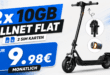 Niu KQi 100F E-Scooter mit 2x10GB Allnet Flat nur 9.98 Euro monatlich