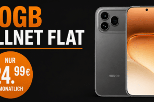 Honor 600 Pro 512GB für einmalig 229 Euro mit 60GB Allnet Flat und 30 Euro Wechselbonus nur 24.99 Euro monatlich