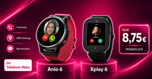 Xplora Kidswatch X6Play oder Anio 6 im Telekom Netz nur 8.75 Euro monatlich