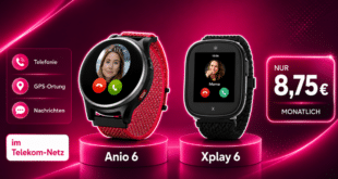 Xplora Kidswatch X6Play oder Anio 6 im Telekom Netz nur 8.75 Euro monatlich