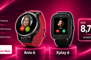 Xplora Kidswatch X6Play oder Anio 6 im Telekom Netz nur 8.75 Euro monatlich