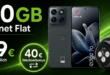 Motorola Edge 70 512GB & Motorola Watch mit 30GB Allnet Flat und 40€ Wechselbonus nur 19 Euro monatlich