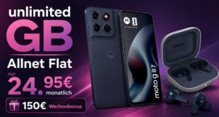 Motorola Moto G87 & Moto Buds mit unlimited Telekom Allnet Flat und 150 Euro Wechselbonus nur 24.95 Euro monatlich