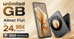 Nubia Flip 5G 256GB mit unlimited Telekom Allnet Flat und 150 Euro Wechselbonus nur 24.95 Euro monatlich