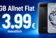 Nubia Air 256GB für einmalig 19.99 Euro mit 6GB Allnet Flatrate nur 3.99 Euro monatlich.