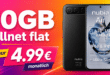 Nubia Air mit 10GB Allnet Flat nur 4.99 Euro monatlich
