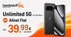 Google Pixel 10 Pro XL mit o2 unlimited Allnet Flat nur 39.99 Euro monatlich