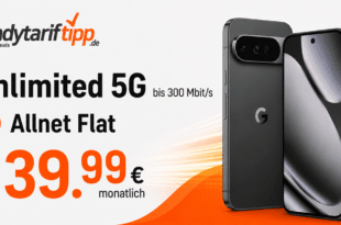 Google Pixel 10 Pro XL mit o2 unlimited Allnet Flat nur 39.99 Euro monatlich