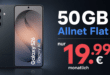 Samsung Galaxy S26 für einmalig 239 Euro mit 50GB Allnet Flat nur 19.99 Euro monatlich