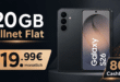Samsung Galaxy S26 für einmalig 199 Euro mit 20GB Allnet Flat und 80€ Cashback nur 19.99 Euro monatlich