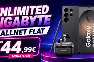 Galaxy S26 Ultra & Galaxy Buds4 Pro für einmalig 29 Euro mit o2 unlimited Allnet Flat nur 44.99 Euro monatlich